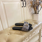 CHANEL SLIPPERS IN MULTICOLOR TWEED MULE