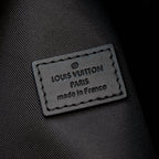 LOUIS VUITTON DUO CROSSBAG 42 IN GREY BLACK DAMIER GRAPHITE CANVAS