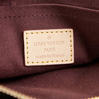 LOUIS VUITTON VIVACITÉ 25 IN BROWN MONOGRAM CANVAS GOLD HARDWARE