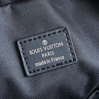 LOUIS VUITTON AVENUE SLINGBAG 31 IN BLACK DAMIER INFINI CALFSKIN