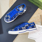 GUCCI Tennis 1977 ripstop sneakers Blue Indigo Caro