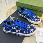 GUCCI Tennis 1977 ripstop sneakers Blue Indigo Caro