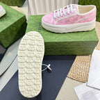 GUCCI Sneaker Tennis 1977 Trainer Pink Pastel