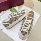 GUCCI Sneaker Julio Canvas  Sneakers Beige Caro