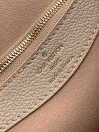 LOUIS VUITTON DIANE 23 IN LIGHT BEIGE MONOGRAM EMPREINTE LEATHER