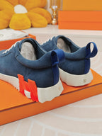 HERMES BOUNCING SNEAKERS DENIM CALFSKIN