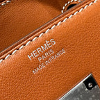 HERMES BIRKIN 30CM IN VEAU BARENIA SWIFT CALFSKIN ERCU TOILE CANVAS
