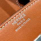 HERMES BIRKIN 35CM IN VEAU BARENIA SWIFT CALFSKIN ERCU TOILE CANVAS