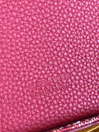 GRAND BLEU 16 IN CLASSIC RED GOYARDINE CANVAS AND LAMBSKIN