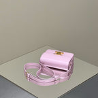CELINE MINI CLAUDE 22 SHINY CALFSKIN LIGHT PINK