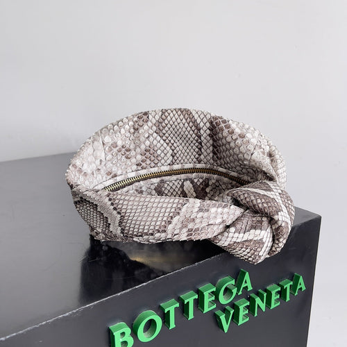 BOTTEGA VENETA MINI JODIE 23 IN SNAKE PATTERN CALFSKIN