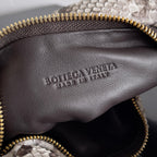 BOTTEGA VENETA MINI JODIE 23 IN SNAKE PATTERN CALFSKIN
