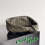 BOTTEGA VENETA SMALL JODIE 36 IN KAKI LAMBSKIN
