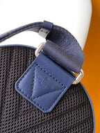 LOUIS VUITTON PILOT CROSSBAG 30 IN NAVY BLUE CALFSKIN