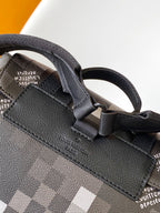 LOUIS VUITTON LV 25S CHRISTOPHER BACKPACK 47 IN DAMOFLAGE BLACK CALFSKIN