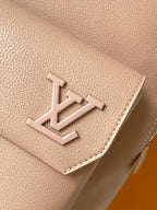 LOUIS VUITTON LV 25S TAKEOFF BACKPACK 43 IN BEIGE CALFSKIN