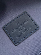 LOUIS VUITTON LV 25S TAKEOFF BACKPACK 43 IN ATLANTIC BLUE CALFSKIN