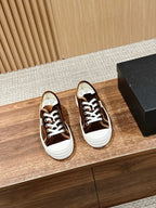 CHANEL CONVERSE SNEAKER IN PENNY BROWN VELVET