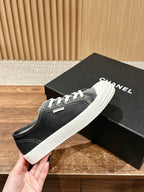 CHANEL CONVERSE SNEAKER IN CHARCOAL BLACK VELVET