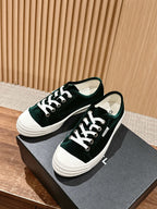CHANEL CONVERSE SNEAKER IN DARK GREEN VELVET