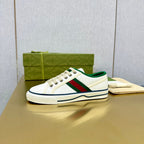 GUCCI TENNIS 1977 TRAINER WHITE CANVAS