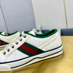 GUCCI TENNIS 1977 TRAINER WHITE CANVAS