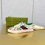 GUCCI TENNIS 1977 TRAINER CANVAS WITH TIGER MOTIF