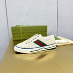GUCCI TENNIS 1977 TRAINER CREAMY WHITE CANVAS