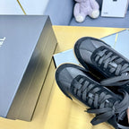 CHANEL SNEAKER IN BLACK CALFSKIN AND SUEDE
