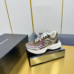 CHANEL DAD SNEAKER IN COLORFUL CALFSKIN AND BREATHABLE MESH