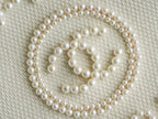 CHANEL TOTE BAG 39 ATTACHED PEARL LOGO IN BEIGE CANVAS GOLD HARDWARE