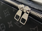 LOUIS VUITTON TOILETRY BAG 24 IN BLACK MONOGRAM ECLIPSE CANVAS