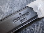 LOUIS VUITTON TOILETRY BAG 24 IN BLACK DAMIER GRAPHITE CANVAS