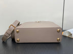 LOUIS VUITTON CAPUCINES BB 27 IN KHAKI BROWN TAURILLON