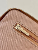 CHANEL 25S VANITY CASE 23 IN BROWN LAMBSKIN