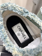 CHANEL SNEAKER ARCTIC BLUE DENIM