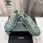 CHANEL SNEAKER ARCTIC BLUE DENIM