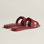 HERMES 0RAN SANDAL ROUGE H