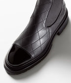 CHANEL SHORT BOOTS BLACK CALFSKIN