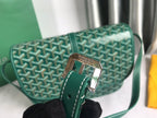 BELVEDERE MM BAG 28CM GREEN CANVAS