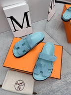 HERMES Chypre Sandal Light Blue