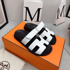 HERMES Chypre Sandal White