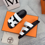 HERMES Chypre Sandal White