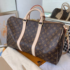 LOUIS VUITTON LV KEEPALL BANDOULIERE 45 MONOGRAM CANVAS