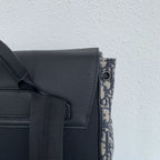 DIOR MOTION BACKPACK BEIGE AND BLACK OBLIQUE