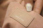 DIOR SMALL TRAVEL VANITY CASE BEIGE LAMBSKIN